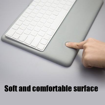 Wireless Keyboard Support Memory Foam Silicone Wrist Pad Base for Apple Magic Keyboard 2, S, L
