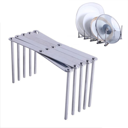 Retractable Storage Rack Kitchen Foldable Multifunctional Steam Rack Stainless Steel Kitchen Utensil Rack, Stainless Steel Rack