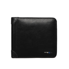 Men Leather Business Wallet Smart Anti-Lost Anti-Theft Wallet