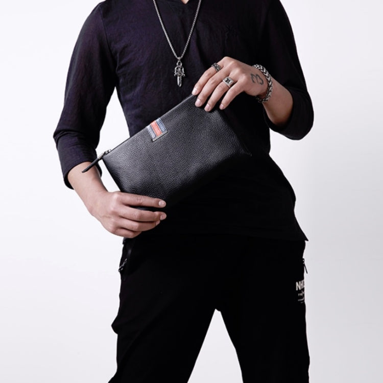 Men Leather Casual Clutch Leather Smart Anti-Theft & Anti-Lost Coin Purse