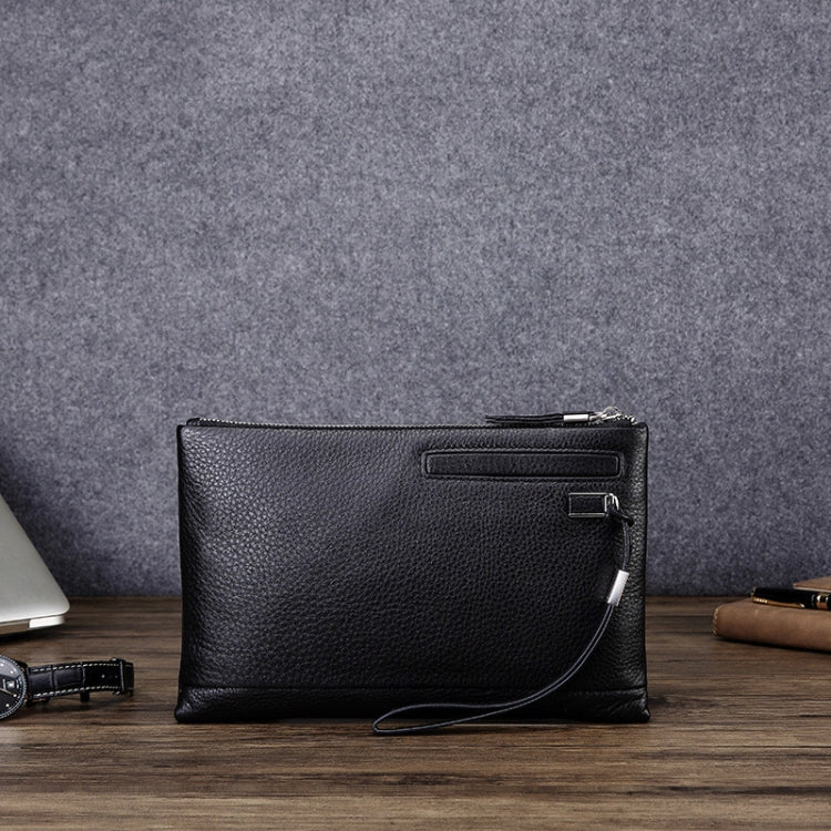 Men Leather Casual Clutch Leather Smart Anti-Theft & Anti-Lost Coin Purse