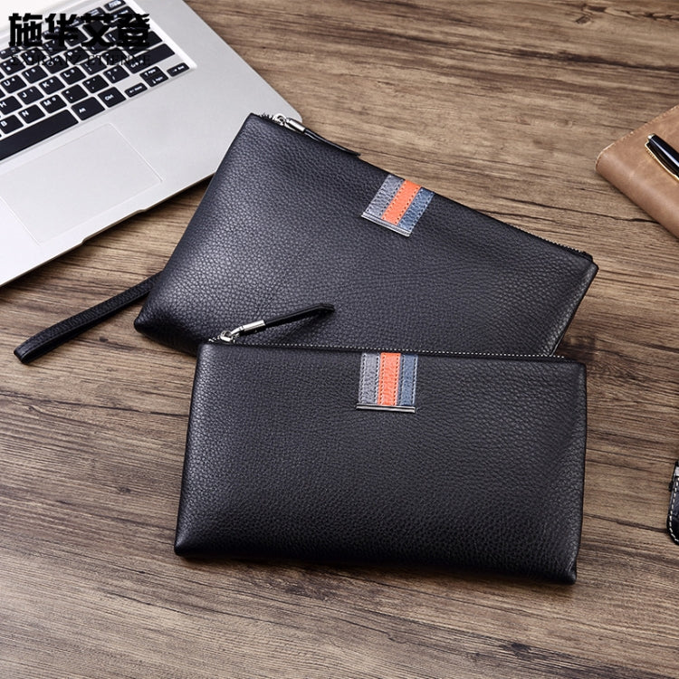 Men Leather Casual Clutch Leather Smart Anti-Theft & Anti-Lost Coin Purse