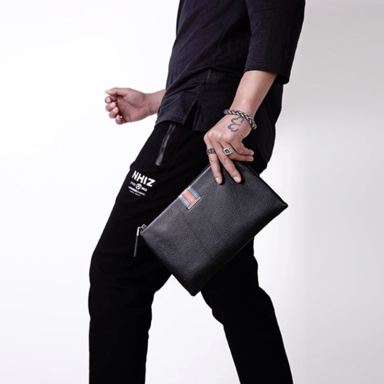Men Leather Casual Clutch Leather Smart Anti-Theft & Anti-Lost Coin Purse