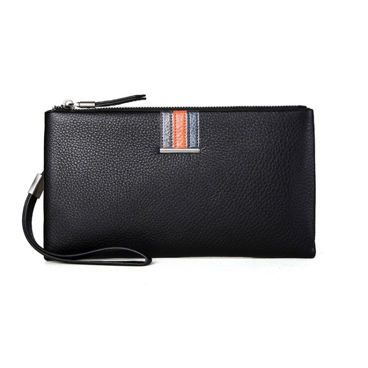 Men Leather Casual Clutch Leather Smart Anti-Theft & Anti-Lost Coin Purse