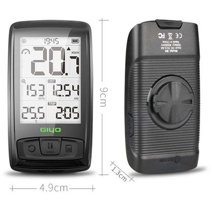 GIYO M4 Bicycle Computer Bluetooth Wireless Road Bike Speedometer Odometer, GIYO M4