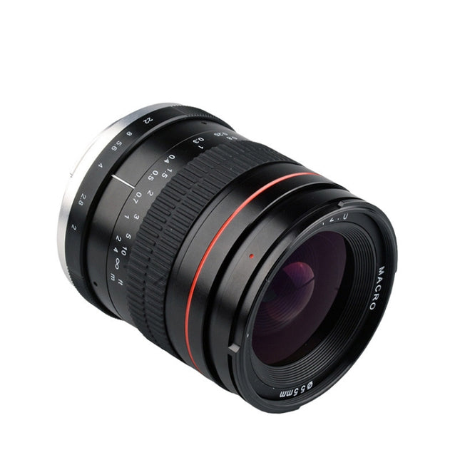 Lightdow 35mm F2.0 Wide-Angle Lens Full-Frame Portrait Micro SLR Manual Fixed Focus Lens, 35mm F2.0