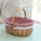 Large / Primary Color Red Check Cloth