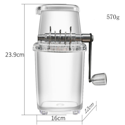 Small Household Manual Ice Crusher Multifunctional DIY Hand-Cranked Ice Machine