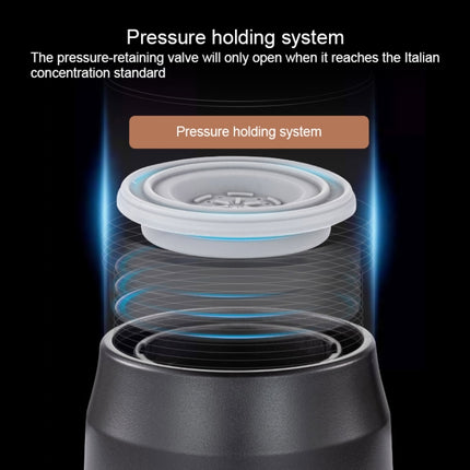 Portable Hand Pressure Espresso Machine Outdoor Accompanying Mini Coffee Cup