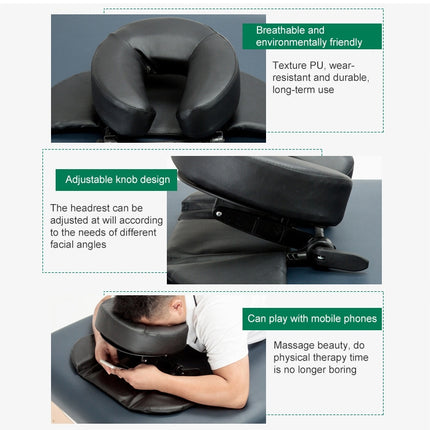 Adjustable Headrest Face Pillow Family Massage Beauty Cradle Rest Pad For Desk