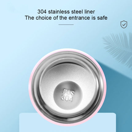 Cartoon Thermos Mug Intelligent Temperature Measurement Color Change Display Temperature Water Cup Couple Children Student Cup, Digital Display, Pink, Digital Display, Blue, Digital Display, Green, Digital Display, Brown