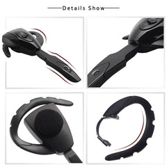 PS3 Bluetooth 5.0 Scorpion Unilateral Hanging Ear Bluetooth Earphone Black Hole Headset