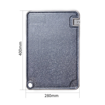 OOU Multifunctional Antibacterial And Mildew Resistant Double-Sided Cutting Board Kitchen Drainable Supplementary Food Cutting Board, Large