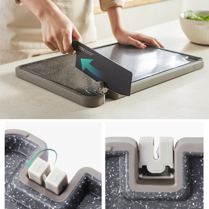 OOU Multifunctional Antibacterial And Mildew Resistant Double-Sided Cutting Board Kitchen Drainable Supplementary Food Cutting Board