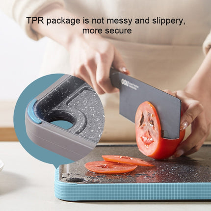 OOU Multifunctional Antibacterial And Mildew Resistant Double-Sided Cutting Board Kitchen Drainable Supplementary Food Cutting Board