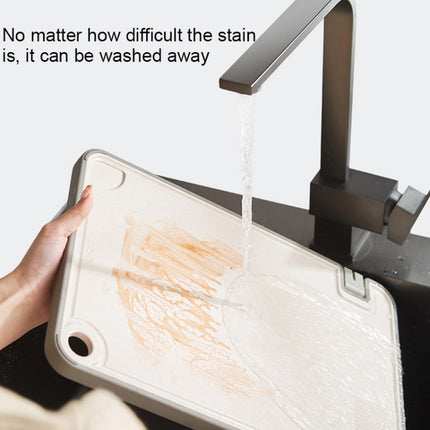 OOU Multifunctional Antibacterial And Mildew Resistant Double-Sided Cutting Board Kitchen Drainable Supplementary Food Cutting Board
