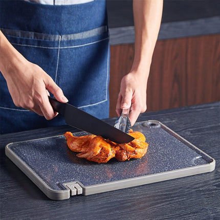 OOU Multifunctional Antibacterial And Mildew Resistant Double-Sided Cutting Board Kitchen Drainable Supplementary Food Cutting Board