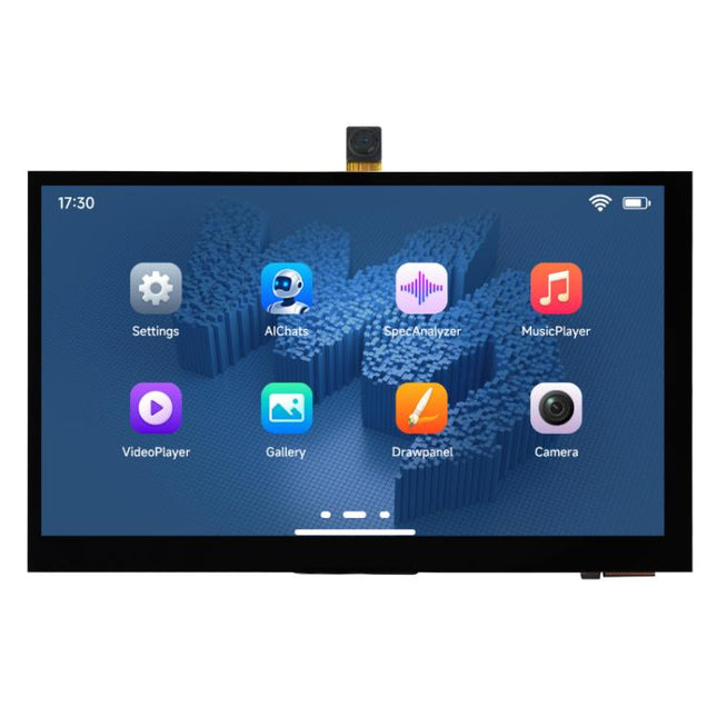 WAVESHARE ESP32-P4-WIFI6 7-Inch Five-Point Touchscreen Development Board 1024x600 Resolution, Basic, Includes OV5647 Camera