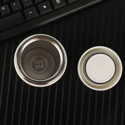 Portable Children Mini Cute Vacuum Flask Star Pocket Water Cup, Star White, Star Black