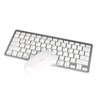 Keyboard + Bluetooth Mouse / Silver