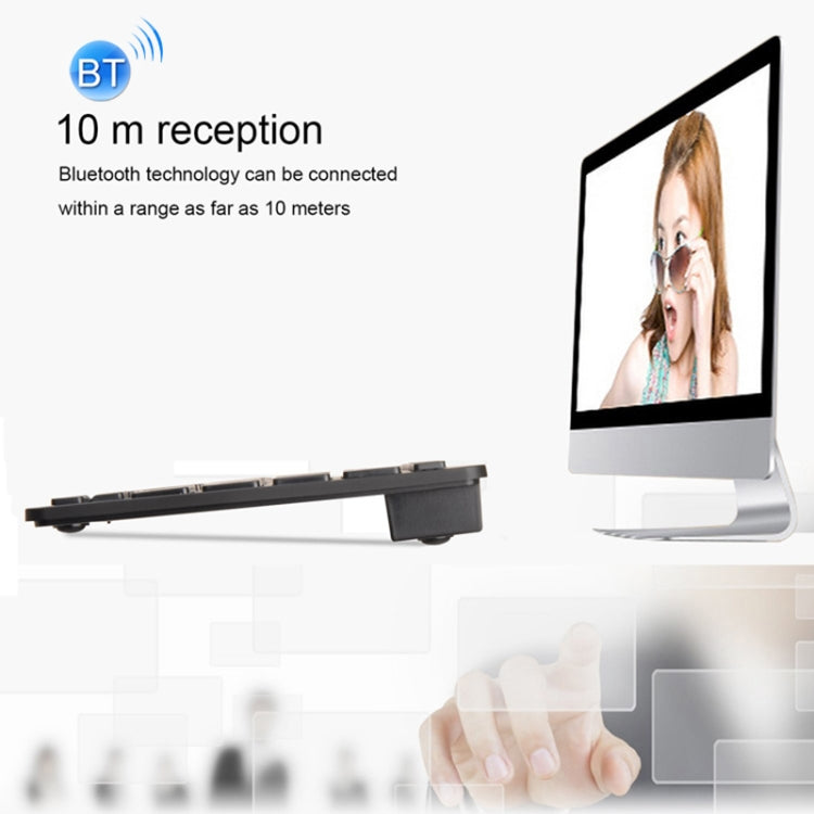 X5 2 in 1 Ultra-Thin Mini Wireless Bluetooth Keyboard + Bluetooth Mouse Set, Support Win / Android / IOS System, Keyboard + Bluetooth Mouse