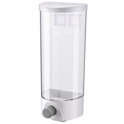 Wall-Mounted Miscellaneous Grain Storage Box Kitchen Large-Capacity Push-Type Sealed Tank, Medium, Large