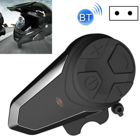 BT-S3 Motorcycle Helmet Bluetooth Headset Motorcycle Intercom Bluetooth Headset, With EU Plug Charger