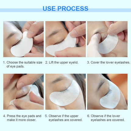 Paper Patches Eyelash Under Eye Pads Lash Eyelash Extension Paper Patches Eye Tips Sticker Wraps Make Up Tools