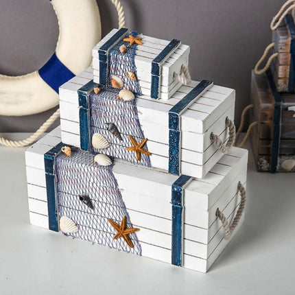 3 In 1 Wooden Storage Box Jewelry Boxes Wooden Box Decoration