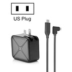 Black+US Plug