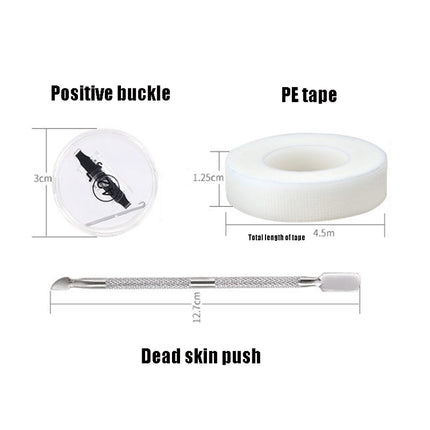 Orthopedic Buckle Toe Nail Groove Ingrown Nail Corrector, No. 36 Positive Nail Buckle, No. 38 Positive Nail Buckle, No. 40 Positive Nail Buckle, No. 42 Positive Nail Buckle, No. 44 Positive Nail Buckle, No. 36 Set, No. 38 Set, No. 40 Set, No. 42 Set   ...