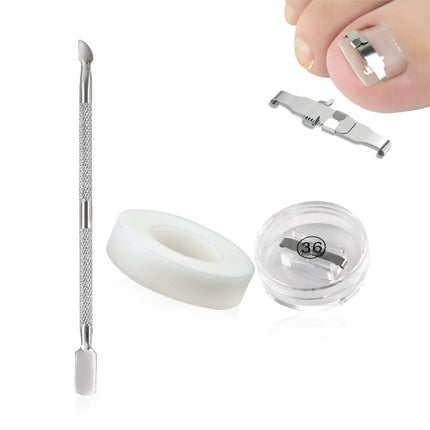 Orthopedic Buckle Toe Nail Groove Ingrown Nail Corrector, No. 36 Positive Nail Buckle, No. 38 Positive Nail Buckle, No. 40 Positive Nail Buckle, No. 42 Positive Nail Buckle, No. 44 Positive Nail Buckle, No. 36 Set, No. 38 Set, No. 40 Set, No. 42 Set   ...