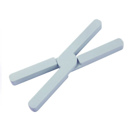 Thickened X-shaped Silicone Foldable Pot Mat Kitchen  Heat-Insulation Meal Coaster High Temperature Table Mat