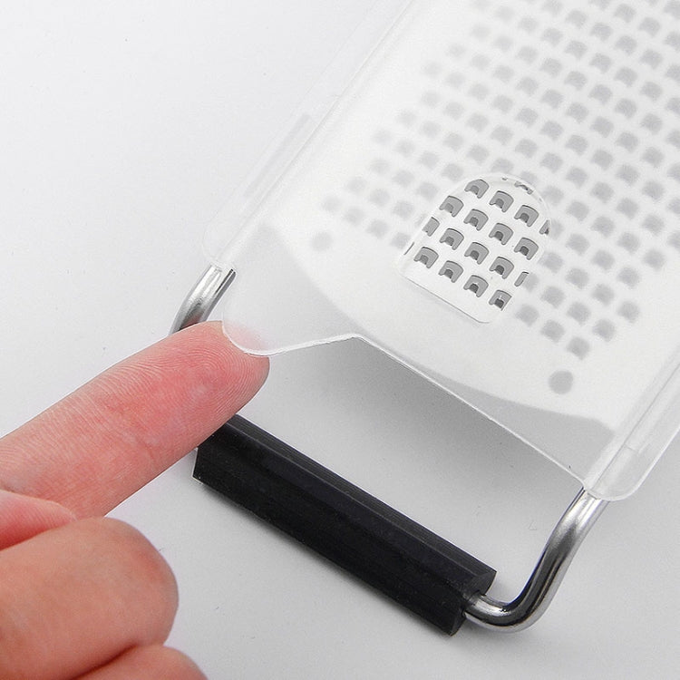 304 Stainless Steel Multifunctional Wide-Board Cheese Shavings Chocolate Lemon Zest Shredder, Cheese Grater (Yellow)