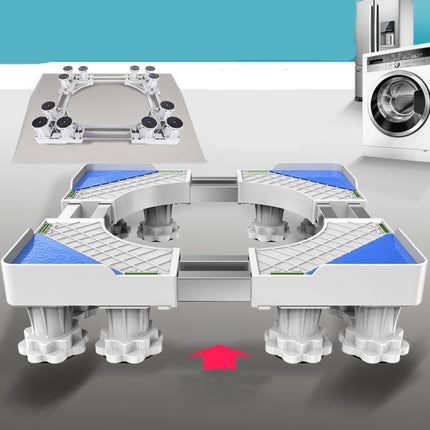 Adjustable Stainless Steel Refrigerator Bracket Washing Machine Base Bracket