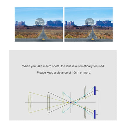 ORDRO EP7 4K Head-Mounted  Auto Focus Live Video Smart Sports Camera