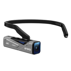 ORDRO EP7 4K Head-Mounted  Auto Focus Live Video Smart Sports Camera, Without Remote Control, With Remote Control