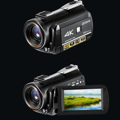 ORDRO AC3 3.1 inch IPS Screen 4K Full HD 13MP Night Vision WiFi Live Camcorder DV Digital Camera, Standard, Standard + Microphone, Standard+ Microphone +Fill Light