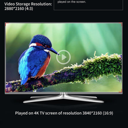 ORDRO AC3 3.1 inch IPS Screen 4K Full HD 13MP Night Vision WiFi Live Camcorder DV Digital Camera