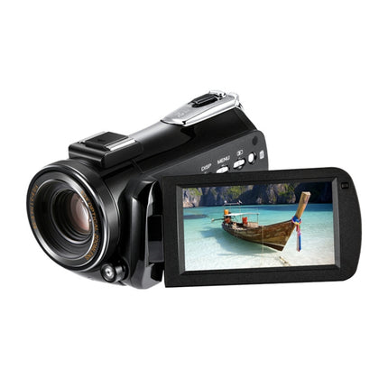 Cámara de vídeo digital ORDRO AC5 4K HD con visión nocturna, WiFi, zoom óptico de 12X, videocámara DV, estándar, estándar + micrófono, estándar + micrófono + soporte de mano, estándar + micrófono + luz de relleno