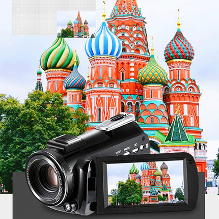 Cámara de vídeo digital ORDRO AC5 4K HD con visión nocturna, WiFi, zoom óptico de 12X, videocámara DV, estándar, estándar + micrófono, estándar + micrófono + soporte de mano, estándar + micrófono + luz de relleno