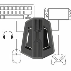 Keyboard And Mouse Converter For PS4/Switch/PS4 Pro/XBOX ONE, Black, Support Audio Models