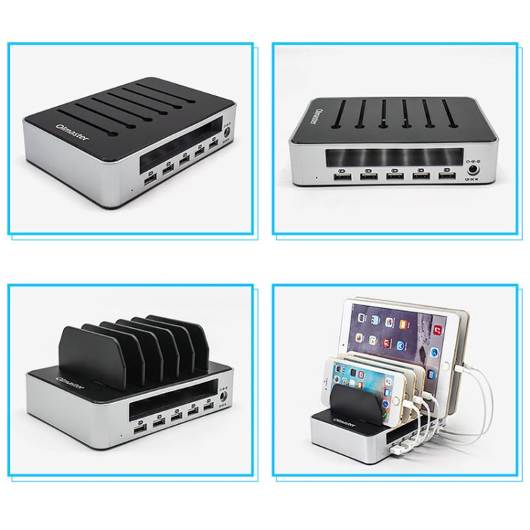 Olmaster AP-1010 Multi-Port USB Mobile Phone Charging Station with Power Supply