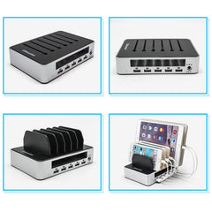 Olmaster AP-1010 Multi-Port USB Mobile Phone Charging Station with Power Supply