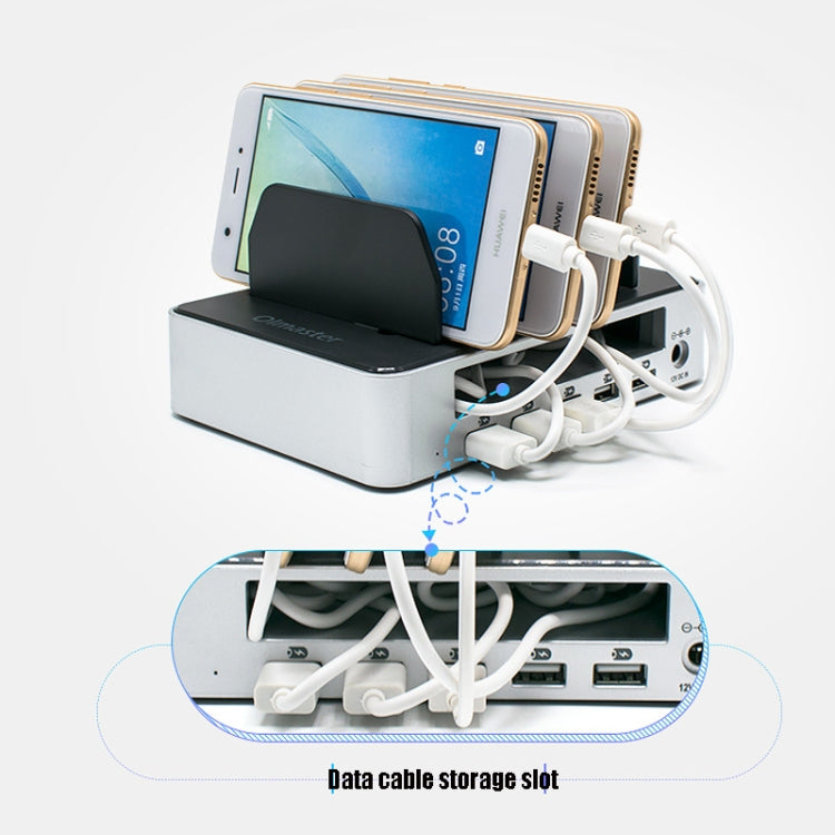 Olmaster AP-1010 Multi-Port USB Mobile Phone Charging Station with Power Supply