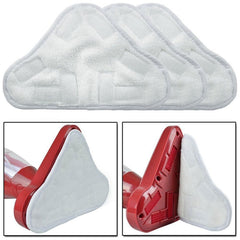 5 PCS Steam Mop Triangle Cloth Cover Replacement Pad for Thane H2O X5