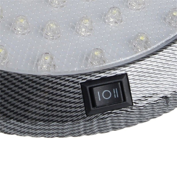12V 46 LED Roof Light Camper Van Caravan Motor Home Boat White Light with ON / OFF Switch