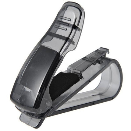 Multi-Function Glasses Case Atuo Car Accessories Sunglasses Holder Auto Fastener Ticket Clip, Sunglasses Holder