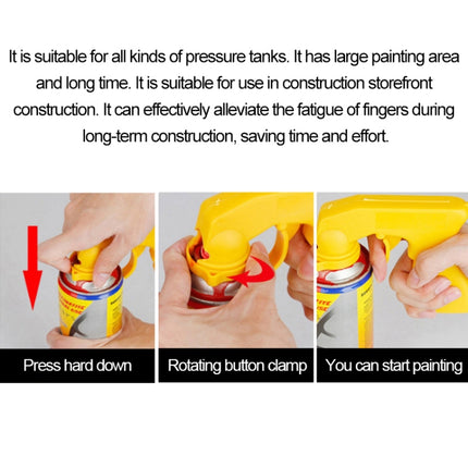 Spray Adaptor Paint Care Aerosol Spray Gun Handle Car Maintenance Tool