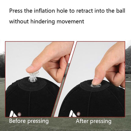 PGM JZQ012 Golf Inflatable Ball Swing Trainer Arm Corrector Auxiliary Correction Trainer, JZQ012 Black, JZQ012 Gray, JZQ012 Rose Red